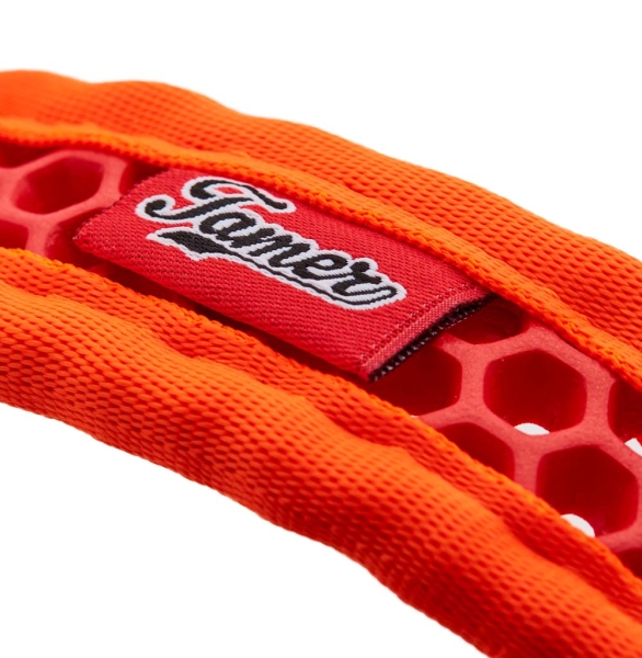SOFTY Halsband | Länge: 30-36cm | Breite: 3,3cm | Farbe: orange/rot